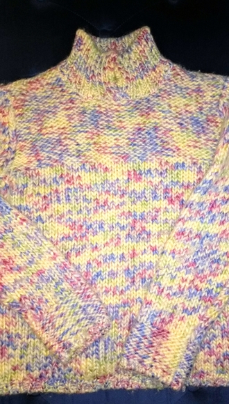 Talbots Multi-Color, Chunky-Knit Sweater - Picture 7 of 15